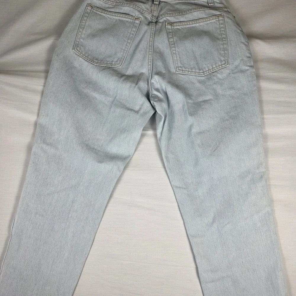 LL Bean Light Wash Orinigal Fit /‎ Relaxed Jeans Womens 10 100% Cotton Casual